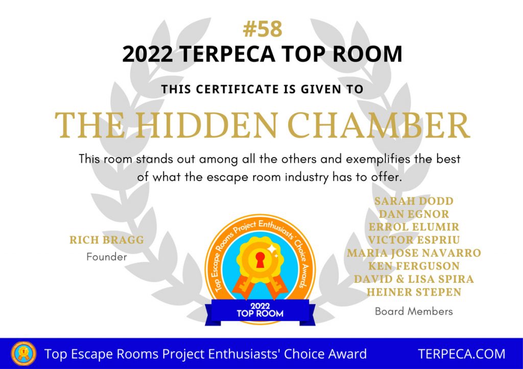 TERPECA Top-Room 2022 Platz 58
